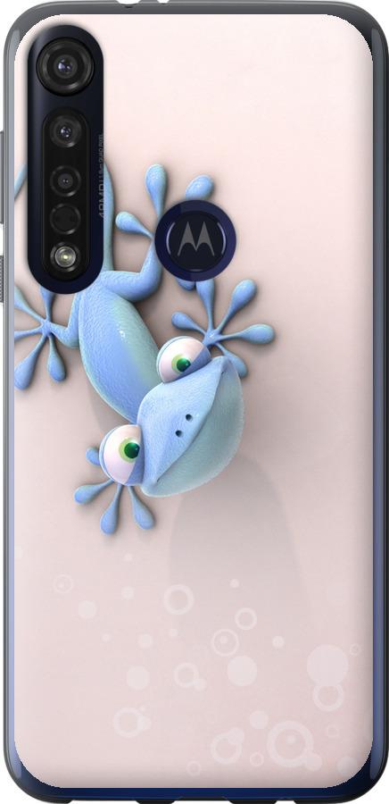 Чехол на Motorola G8 Plus Геккончик