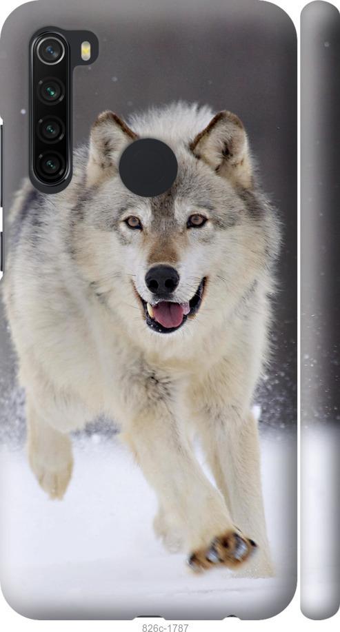 Чехол на Xiaomi Redmi Note 8 Бегущий волк