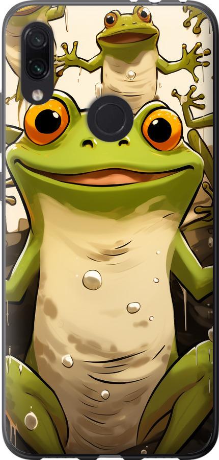 Чехол на Xiaomi Redmi Note 7 Веселая жаба