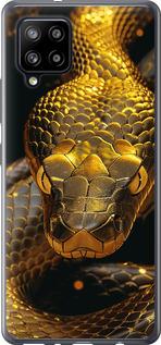 Чехол на Samsung Galaxy A42 A426B Golden snake