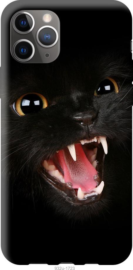 Чехол на iPhone 12 Pro Max Чёрная кошка