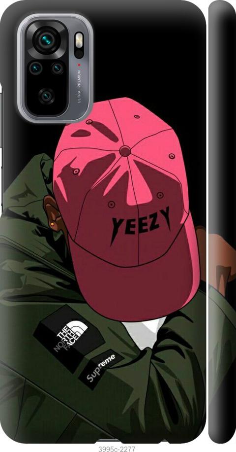 Чехол на Xiaomi Redmi Note 10 logo de yeezy
