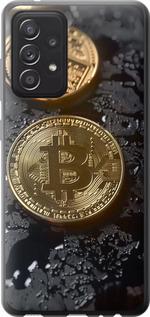 Чехол на Samsung Galaxy A52 Вулканический Bitcoin