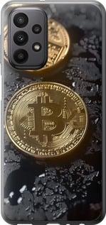Чехол на Samsung Galaxy A23 A235F Вулканический Bitcoin