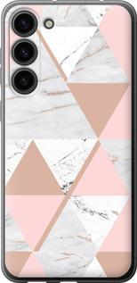 Чехол на Samsung Galaxy S23 Plus Мраморная симметрия