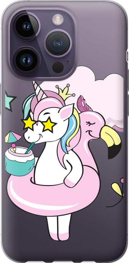 Чехол на iPhone 14 Pro Crown Unicorn