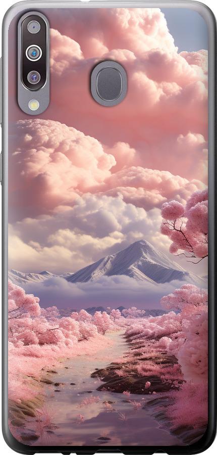 Чехол на Samsung Galaxy M30 Розовые облака