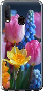 Чехол на Samsung Galaxy A20e A202F Весенние цветы