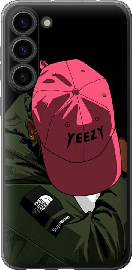 Чехол на Samsung Galaxy S23 Plus logo de yeezy