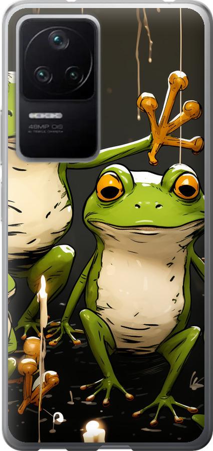Чехол на Xiaomi Redmi K40S Жабки 2