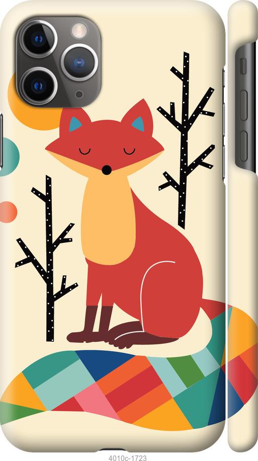 Чехол на iPhone 11 Pro Max Rainbow fox