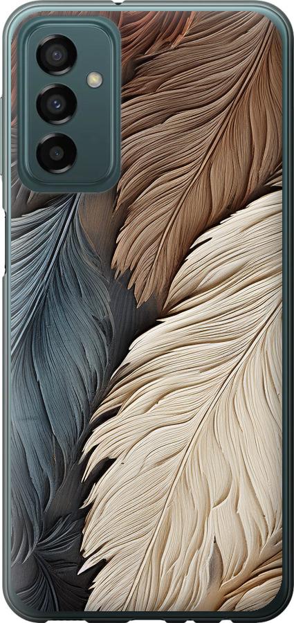 Чехол на Samsung Galaxy M23 M236B Листья в стиле бохо