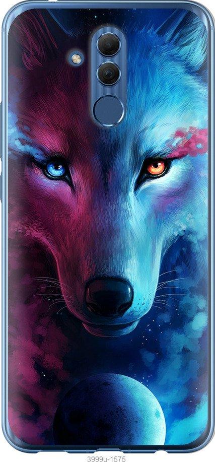 Чехол на Huawei Mate 20 Lite Арт-волк