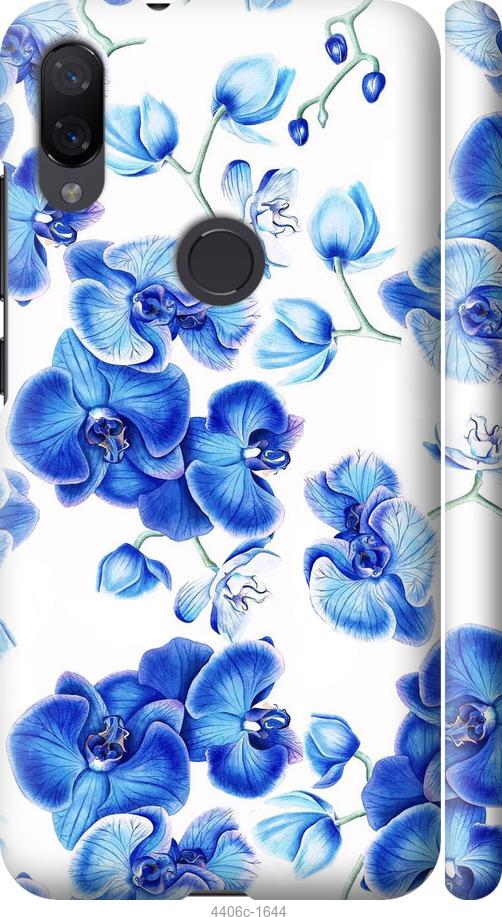 Чехол на Xiaomi Mi Play Голубые орхидеи