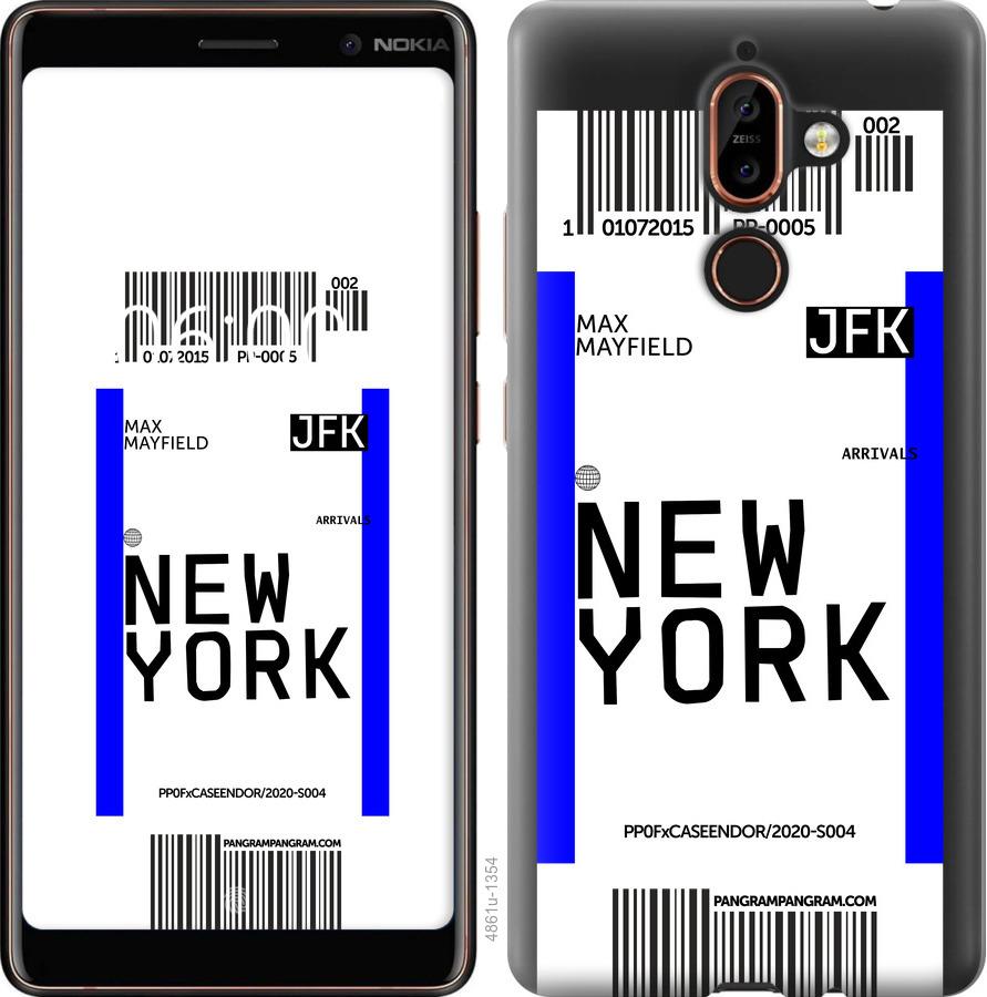 Чехол на Nokia 7 Plus New York