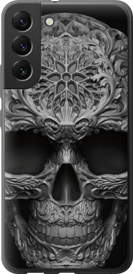 Чехол на Samsung Galaxy S22 Plus skull-ornament