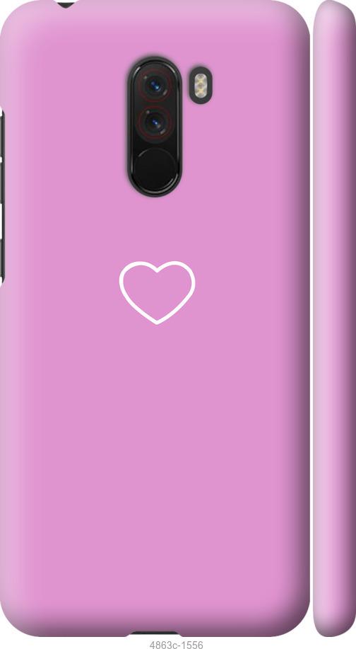 Чехол на Xiaomi Pocophone F1 Сердце 2