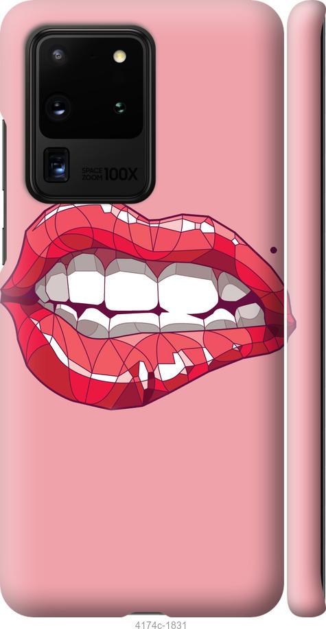 Чехол на Samsung Galaxy S20 Ultra Sexy lips