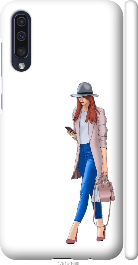 Чехол на Samsung Galaxy A50 2019 A505F Девушка 1