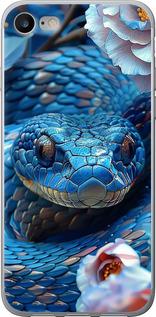 Чехол на iPhone 7 Blue Snake