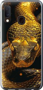Чехол на Samsung Galaxy A20e A202F Golden snake