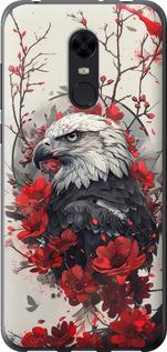 Чехол на Xiaomi Redmi 5 Plus Рубиновый орел