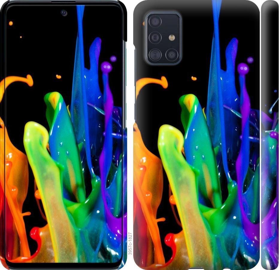 Чехол на Samsung Galaxy A51 2020 A515F брызги краски