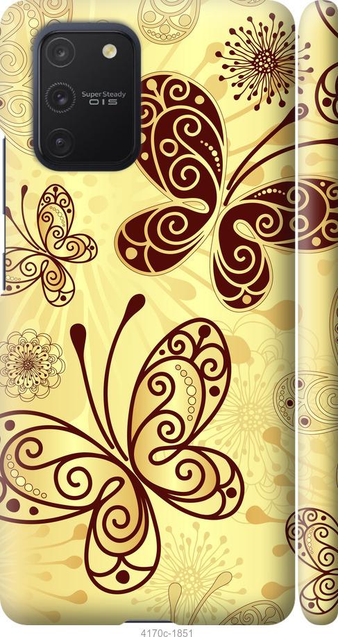 Чехол на Samsung Galaxy S10 Lite 2020 Красивые бабочки