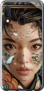 Чехол на Samsung Galaxy A20e A202F Взгляд души самурая