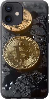Чехол на iPhone 12 Mini Вулканический Bitcoin