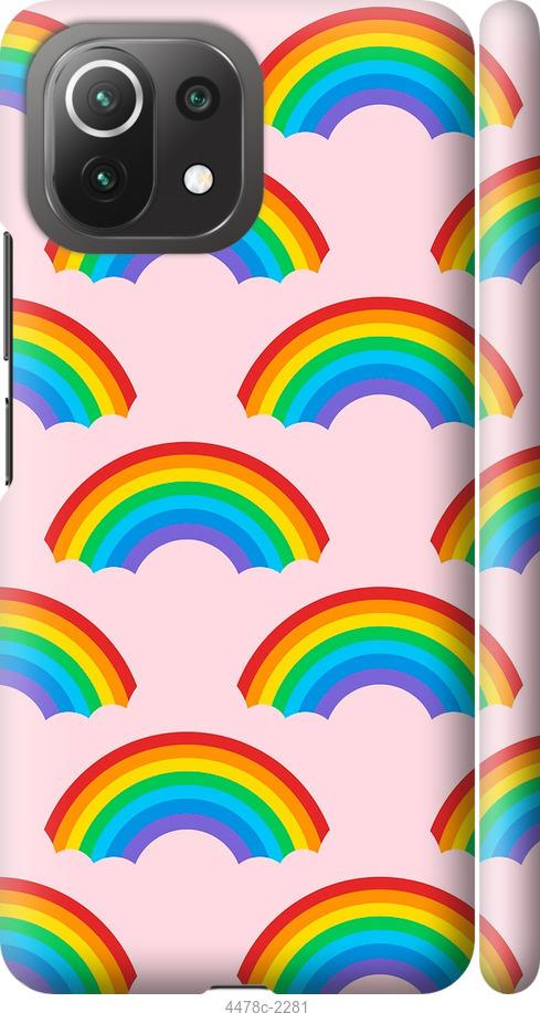 Чехол на Xiaomi Mi 11 Lite Rainbows