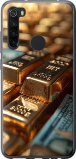 Чехол на Xiaomi Redmi Note 8 Сияние золота