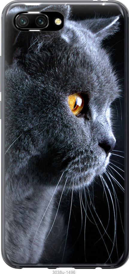 Чехол на Huawei Honor 10 Красивый кот
