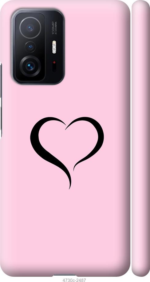 Чехол на Xiaomi 11T Сердце 1
