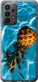 Чехол на Samsung Galaxy A23 A235F Ананас на воде