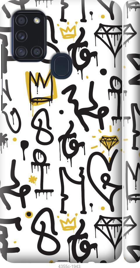 Чехол на Samsung Galaxy A21s A217F Graffiti art