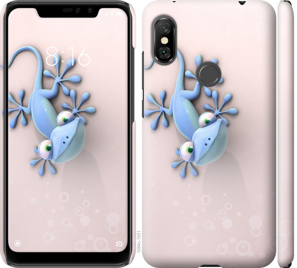 Чехол на Xiaomi Redmi Note 6 Pro Геккончик