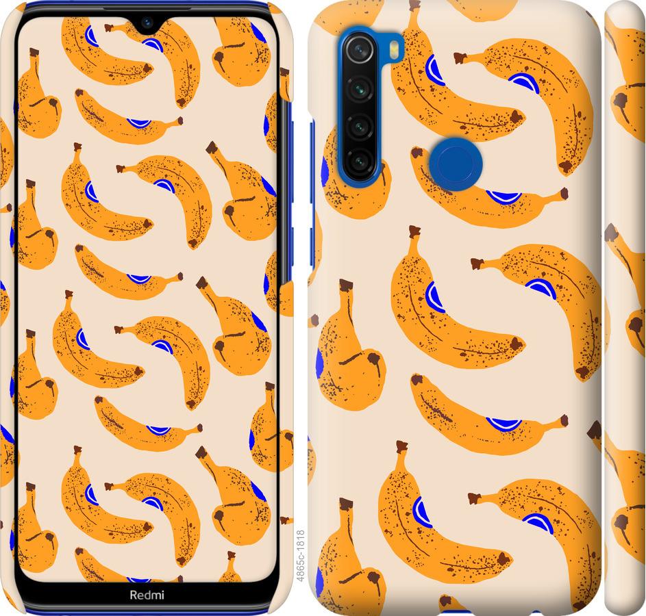 Чехол на Xiaomi Redmi Note 8T Бананы 1