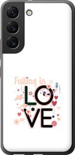 Чехол на Samsung Galaxy S22 falling in love