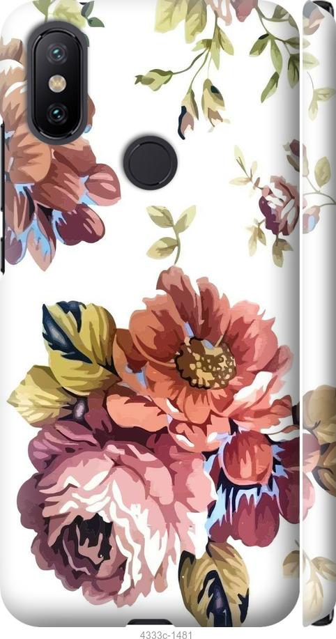 Чехол на Xiaomi Mi A2 Vintage flowers