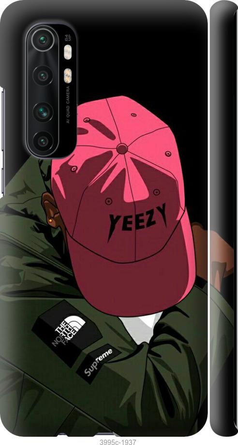 Чехол на Xiaomi Mi Note 10 Lite logo de yeezy