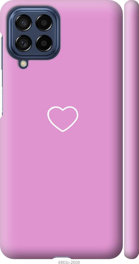 Чехол на Samsung Galaxy M53 M536B Сердце 2