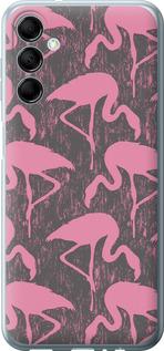 Чехол на Samsung Galaxy M14 M146B Vintage-Flamingos