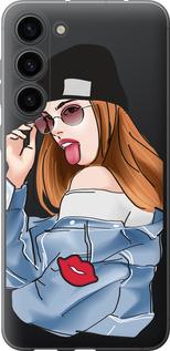 Чехол на Samsung Galaxy S23 Plus Девушка v3