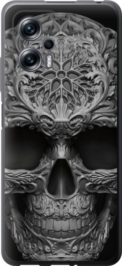 Чехол на Xiaomi Redmi Note 11T Pro skull-ornament