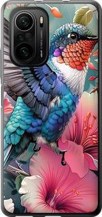 Чехол на Xiaomi Poco F3 Сказочная колибри