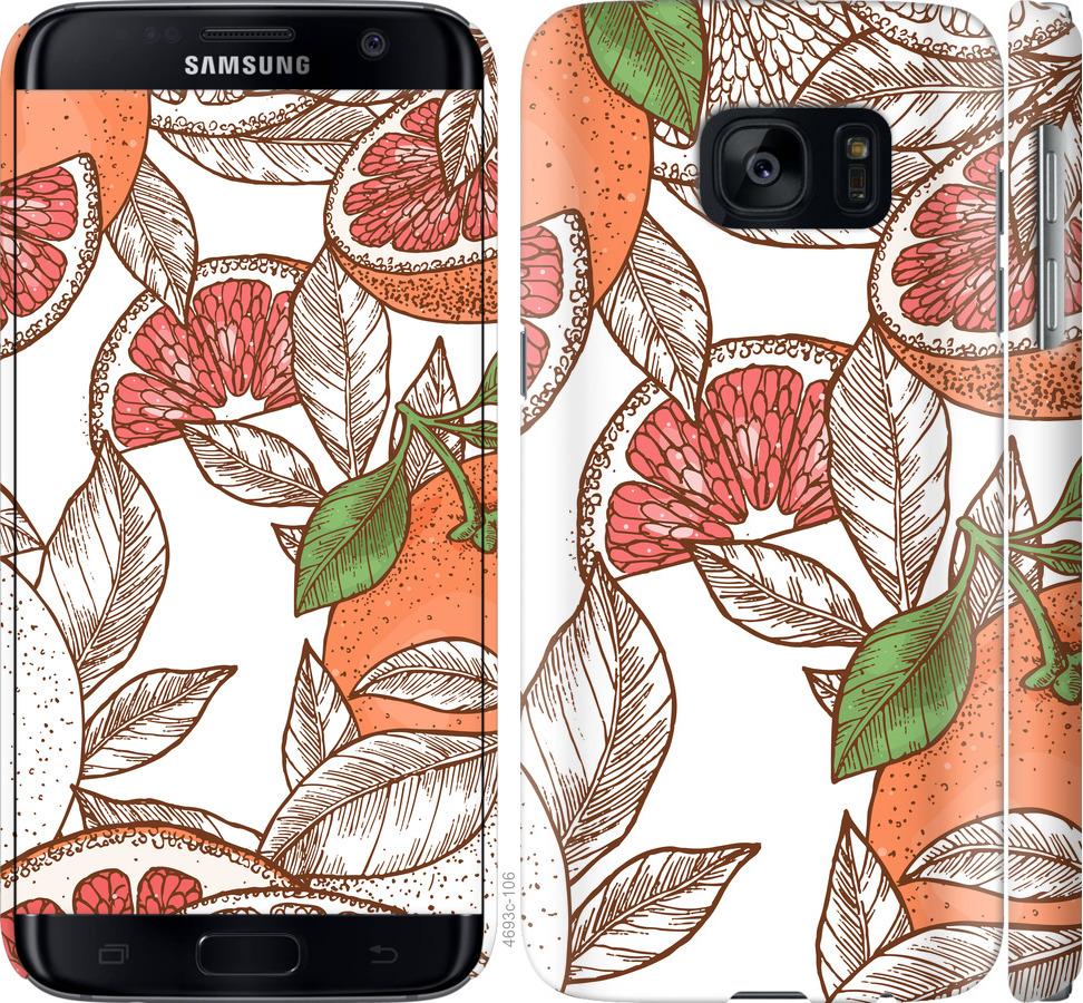 Чехол на Samsung Galaxy S7 G930F Апельсины