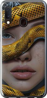 Чехол на Samsung Galaxy A20e A202F Объятия змеи