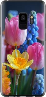 Чехол на Samsung Galaxy S9 Весенние цветы