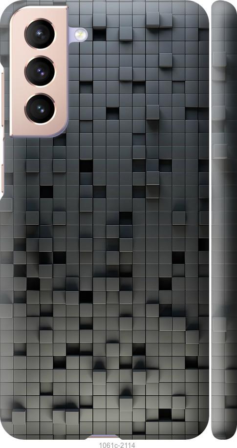 Чехол на Samsung Galaxy S21 Кубики